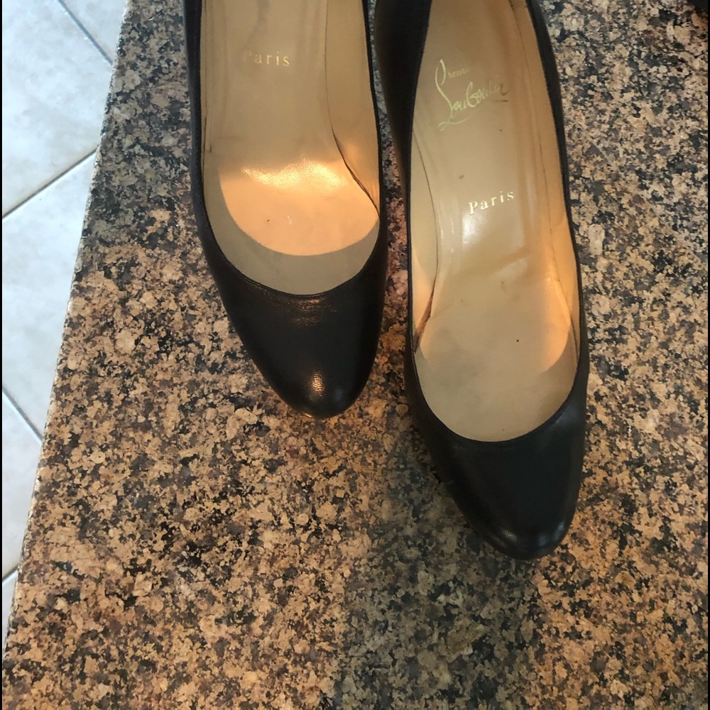 Christian Louboutin platform shoes